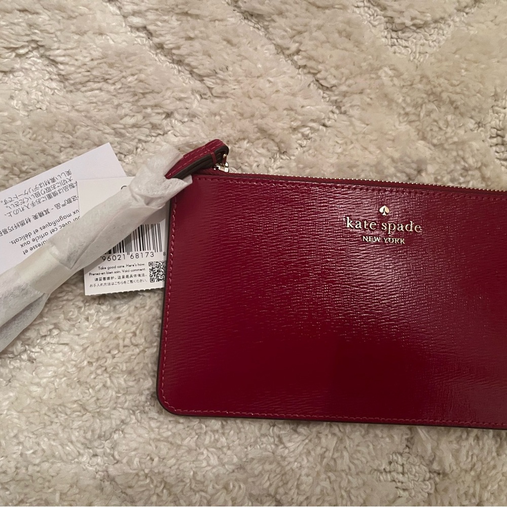 Kate Spade Cherry Red Clutch